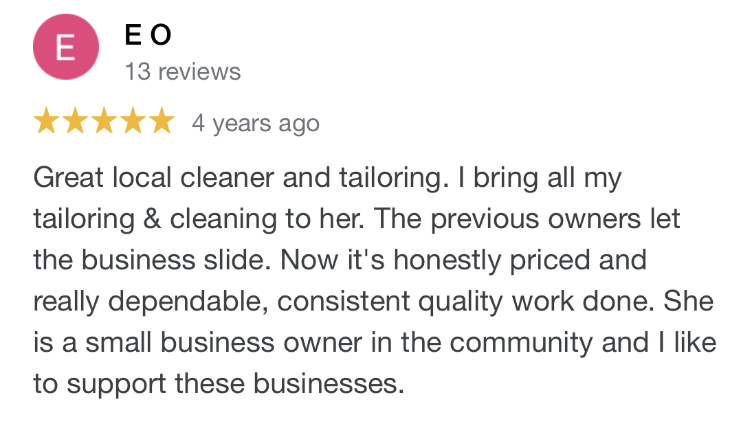 customer review